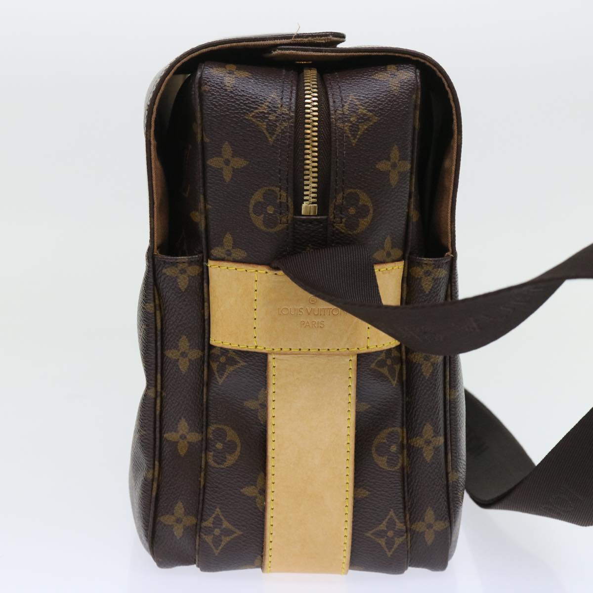 LOUIS VUITTON Monogram Naviglio Shoulder Bag M50205 LV Auth 53067