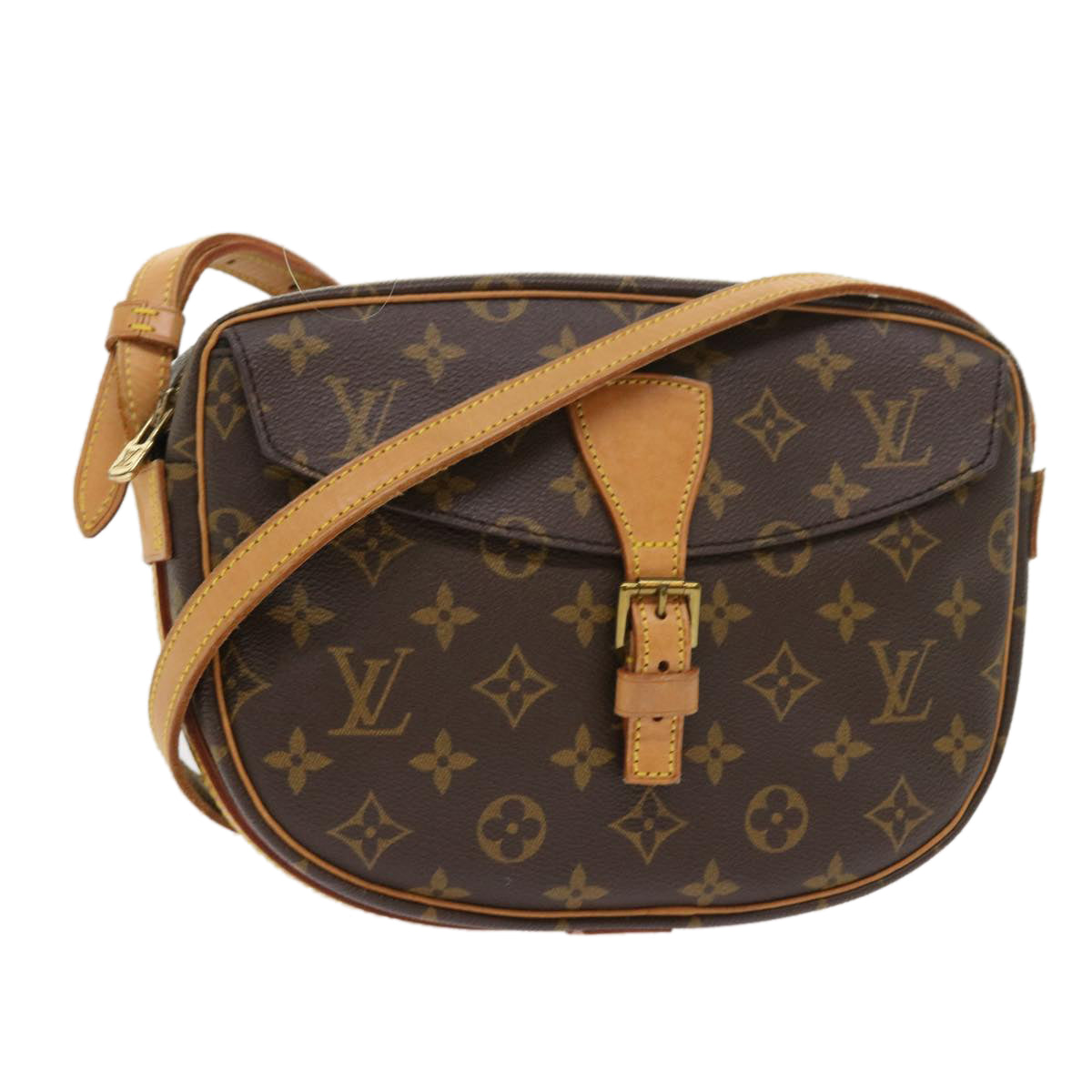 LOUIS VUITTON Monogram Jeune Fille MM Shoulder Bag M51226 LV Auth 53068