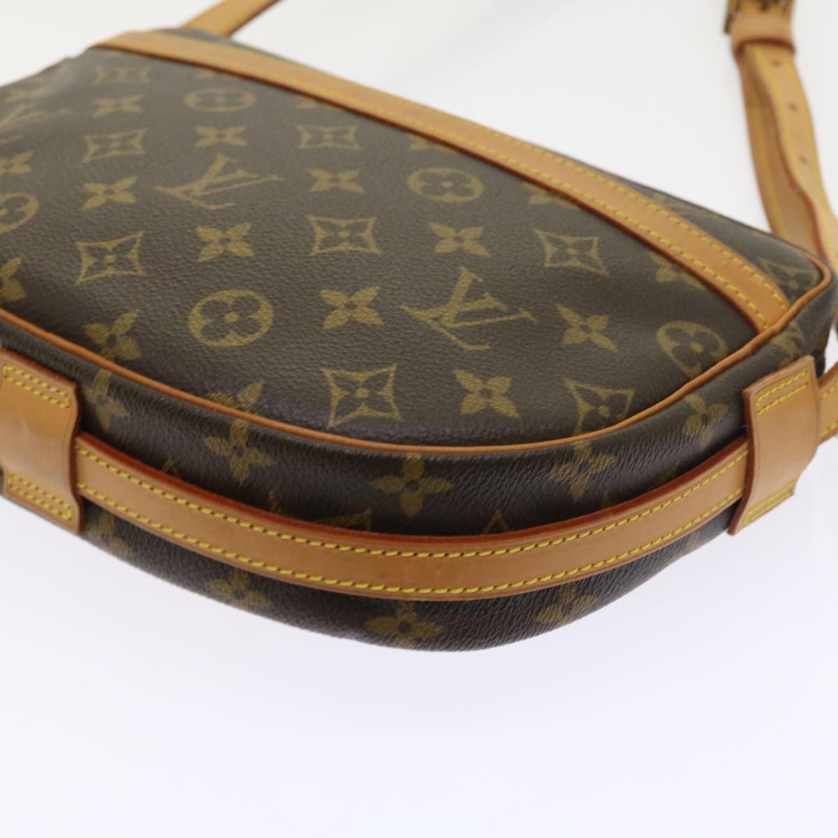 LOUIS VUITTON Monogram Jeune Fille MM Shoulder Bag M51226 LV Auth 53068