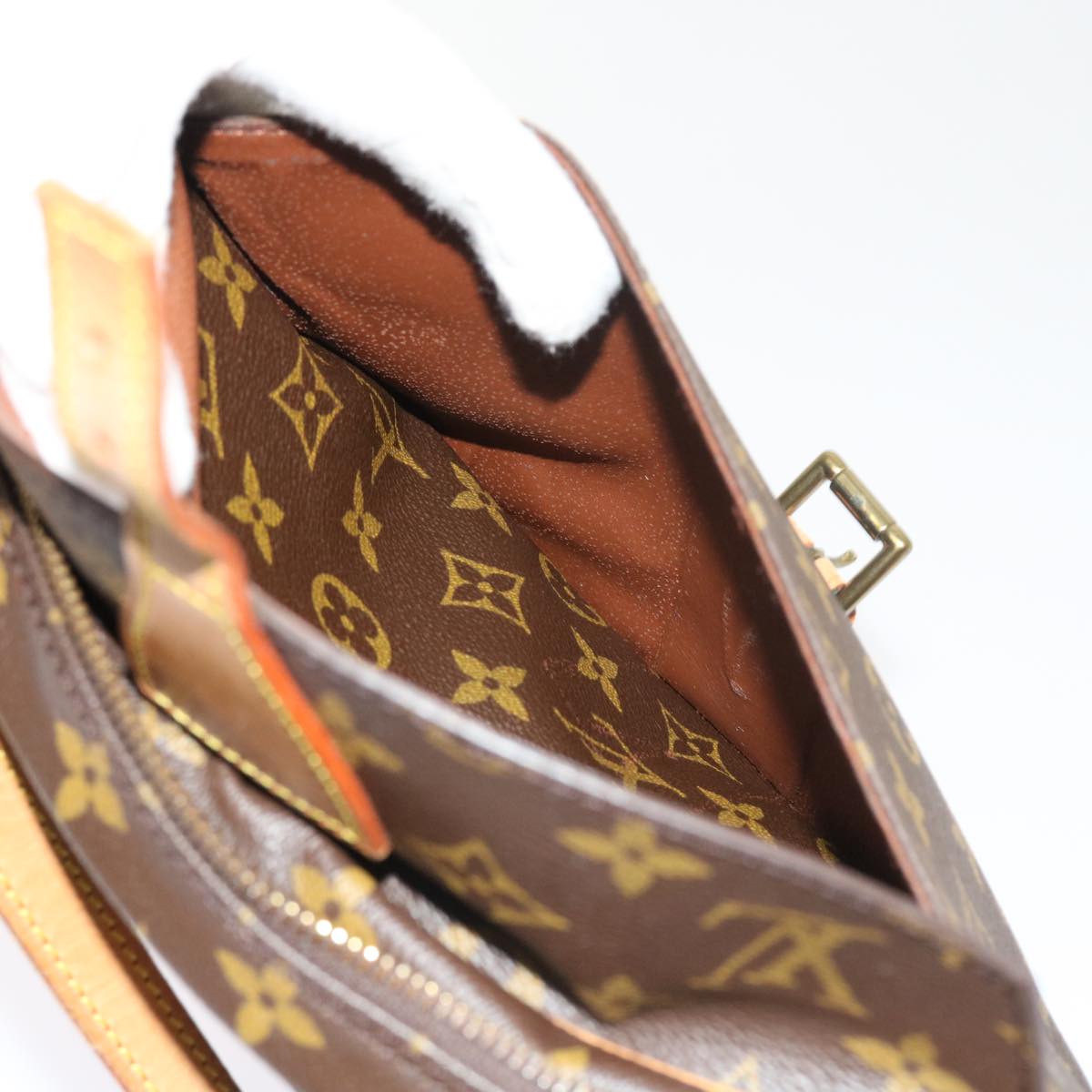 LOUIS VUITTON Monogram Jeune Fille MM Shoulder Bag M51226 LV Auth 53068