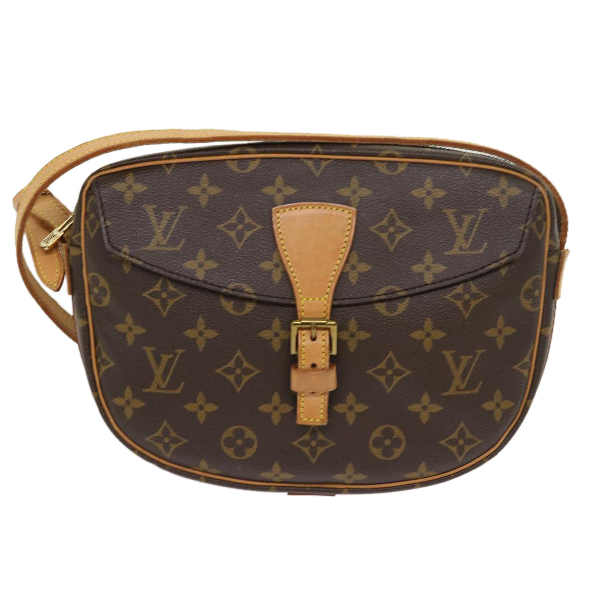 LOUIS VUITTON Monogram Jeune Fille MM Shoulder Bag M51226 LV Auth 53068