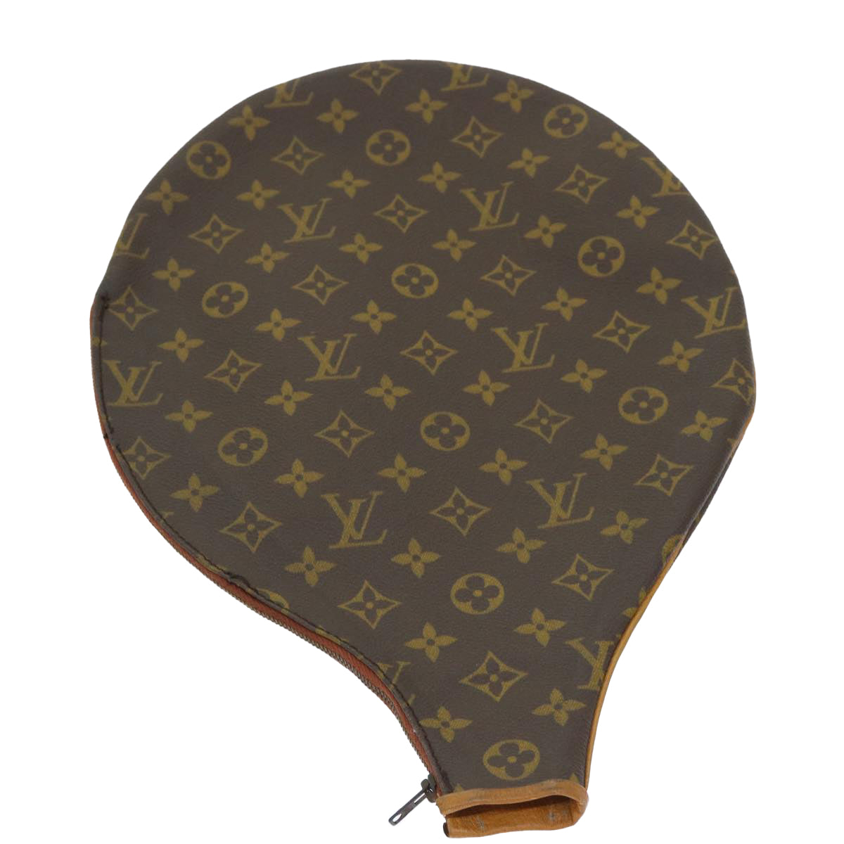 LOUIS VUITTON Monogram Racket Case LV Auth 53070