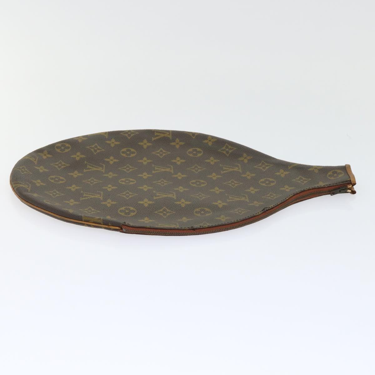 LOUIS VUITTON Monogram Racket Case LV Auth 53070