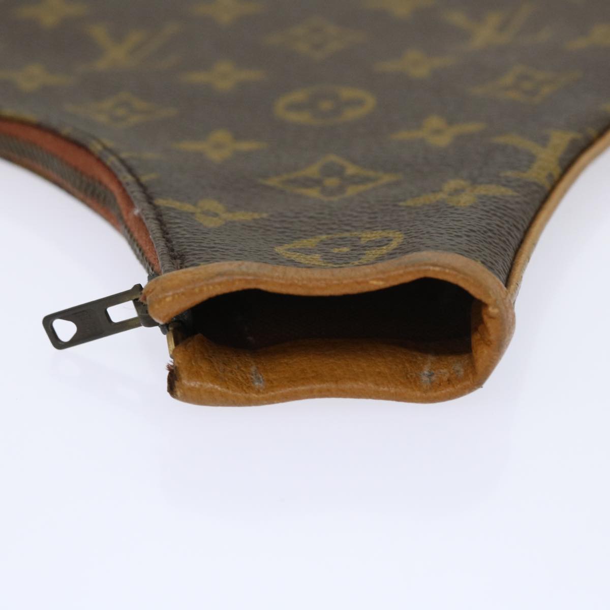 LOUIS VUITTON Monogram Racket Case LV Auth 53070