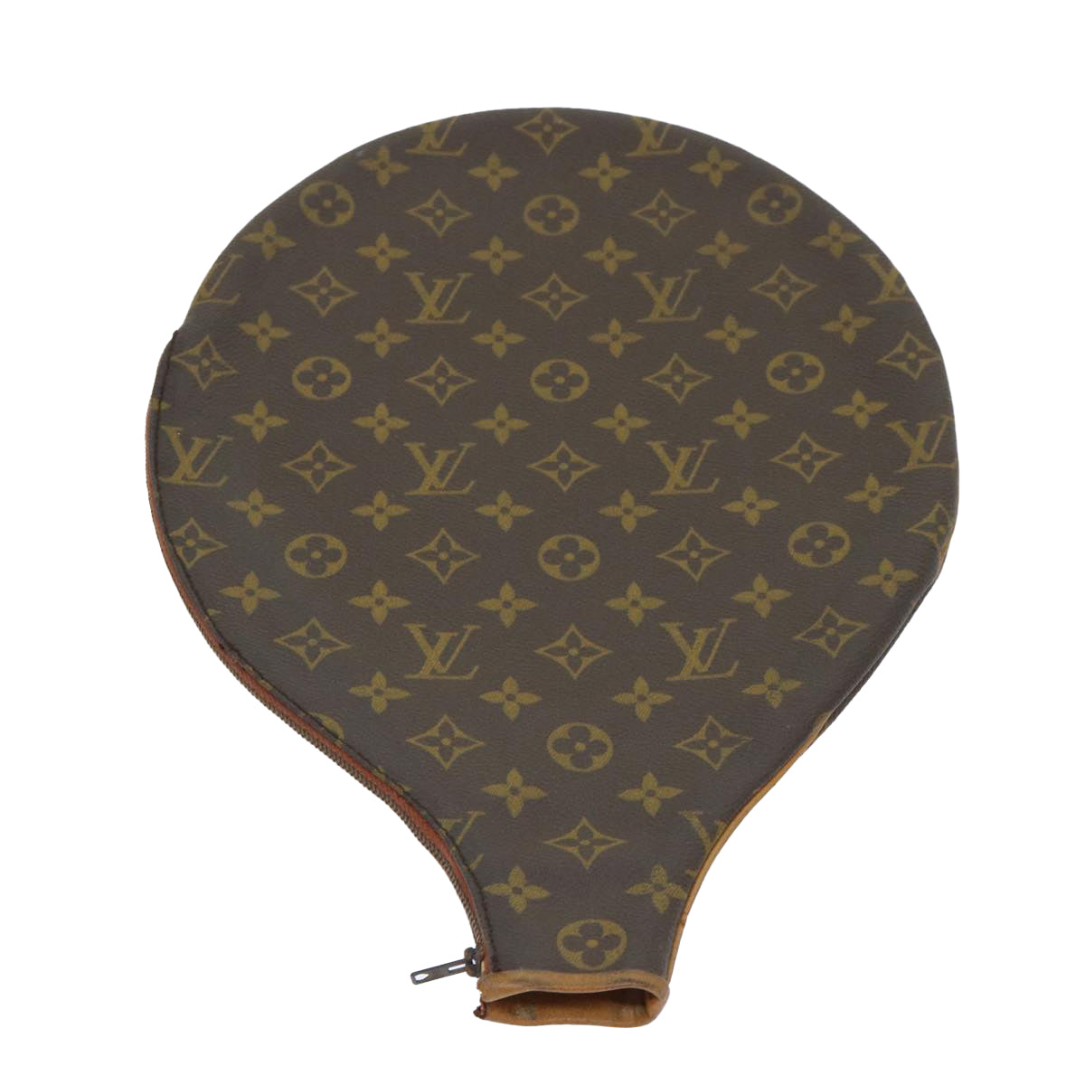 LOUIS VUITTON Monogram Racket Case LV Auth 53071