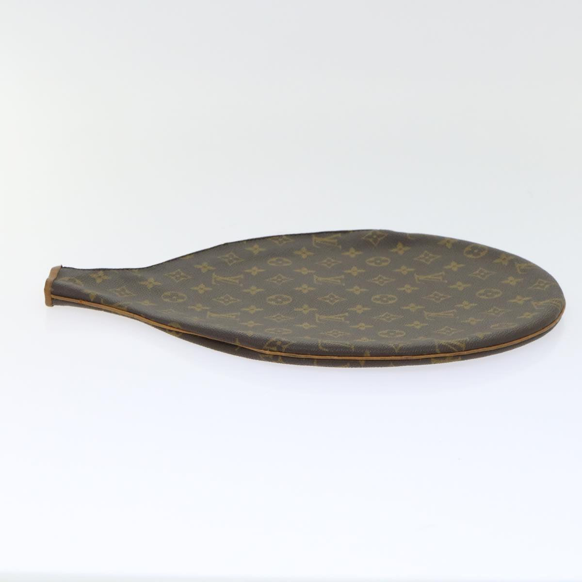 LOUIS VUITTON Monogram Racket Case LV Auth 53071