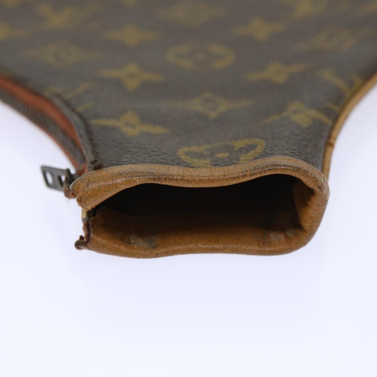 LOUIS VUITTON Monogram Racket Case LV Auth 53071