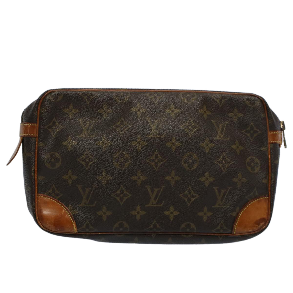 LOUIS VUITTON Monogram Compiegne 28 Clutch Bag M51845 LV Auth 53104 - 0