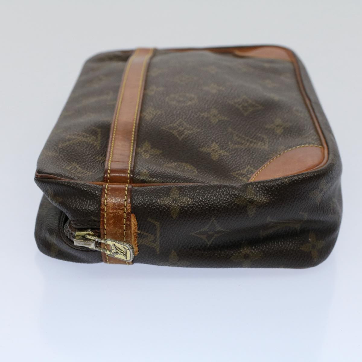 LOUIS VUITTON Monogram Compiegne 28 Clutch Bag M51845 LV Auth 53104