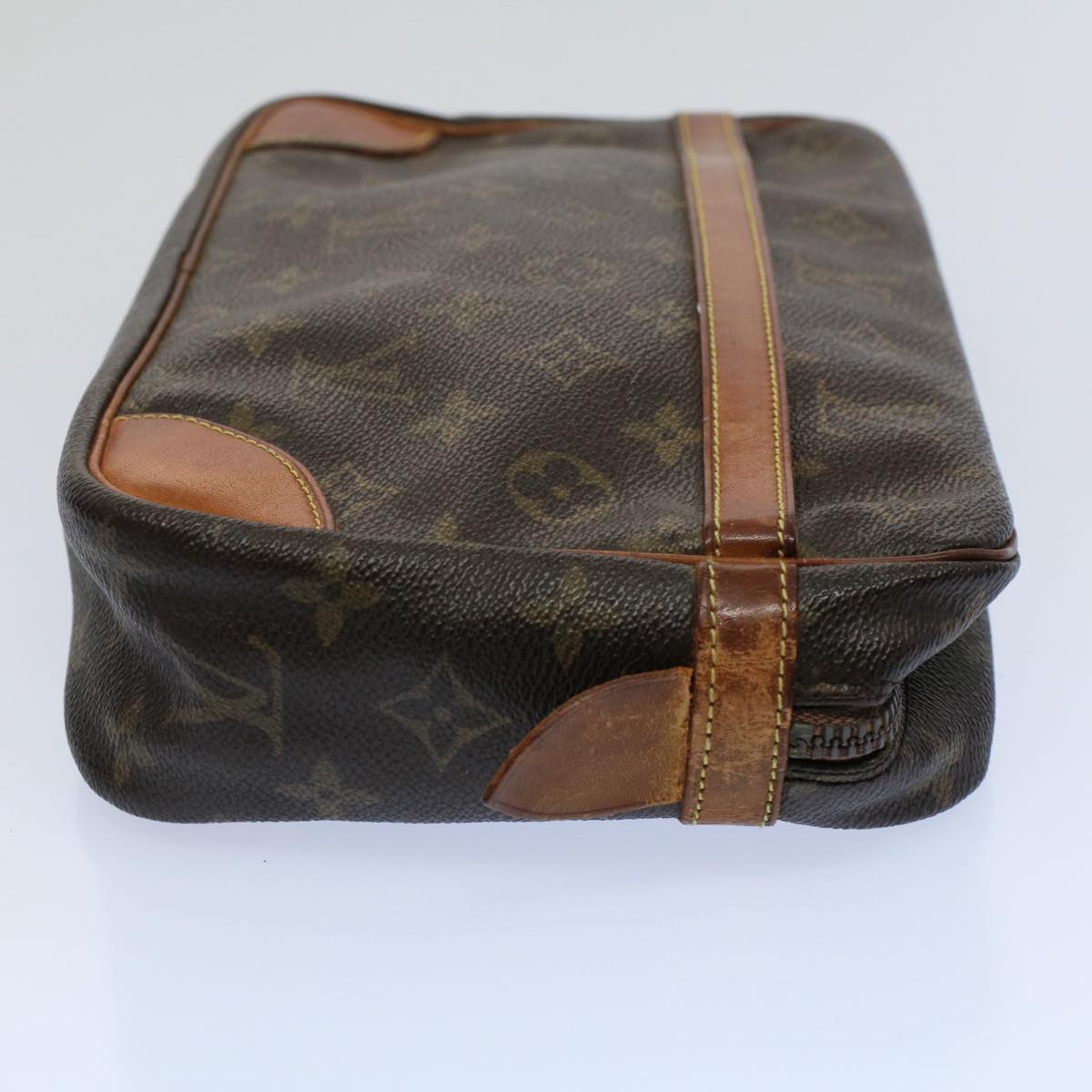 LOUIS VUITTON Monogram Compiegne 28 Clutch Bag M51845 LV Auth 53104