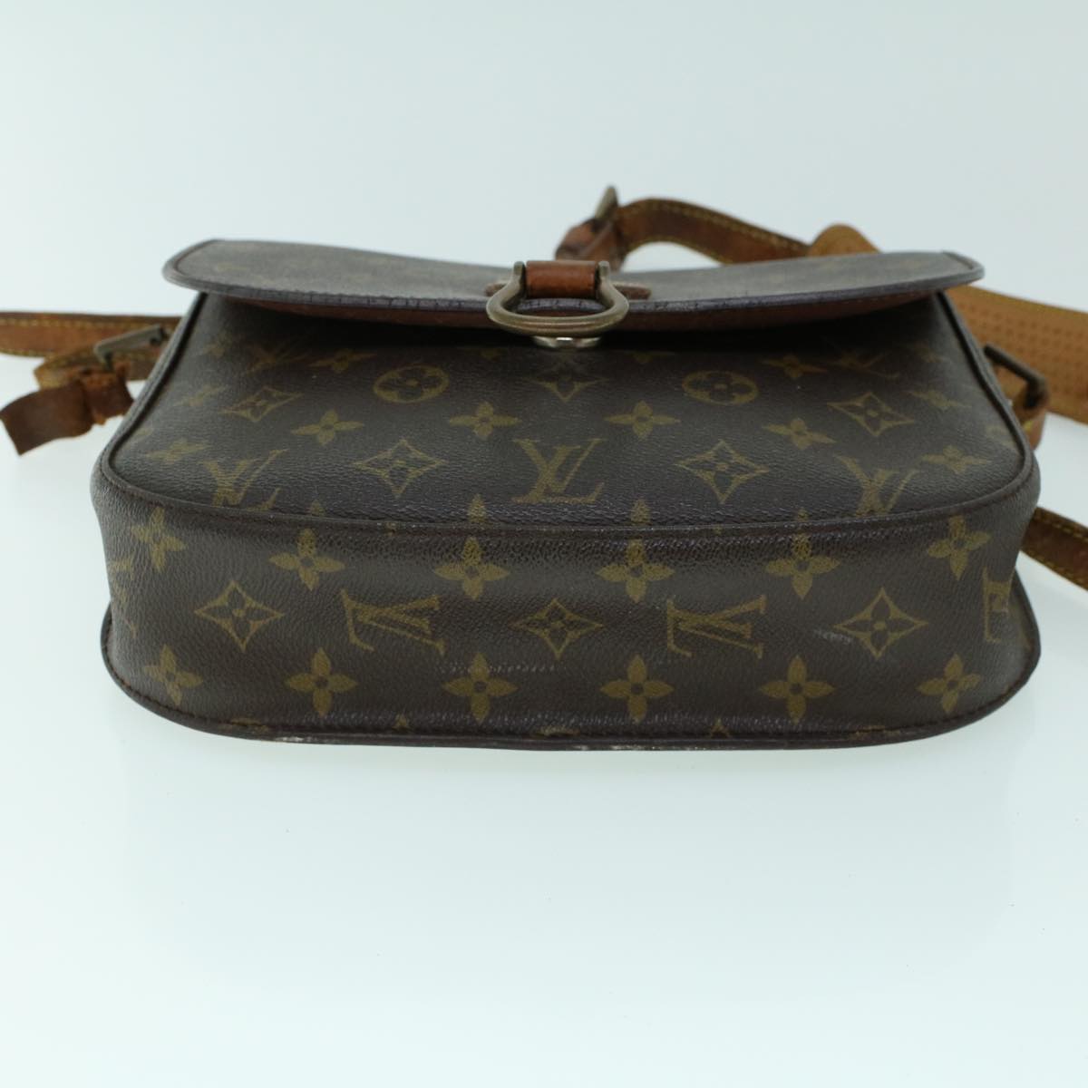 LOUIS VUITTON Monogram Saint Cloud GM Shoulder Bag M51242 LV Auth 53111