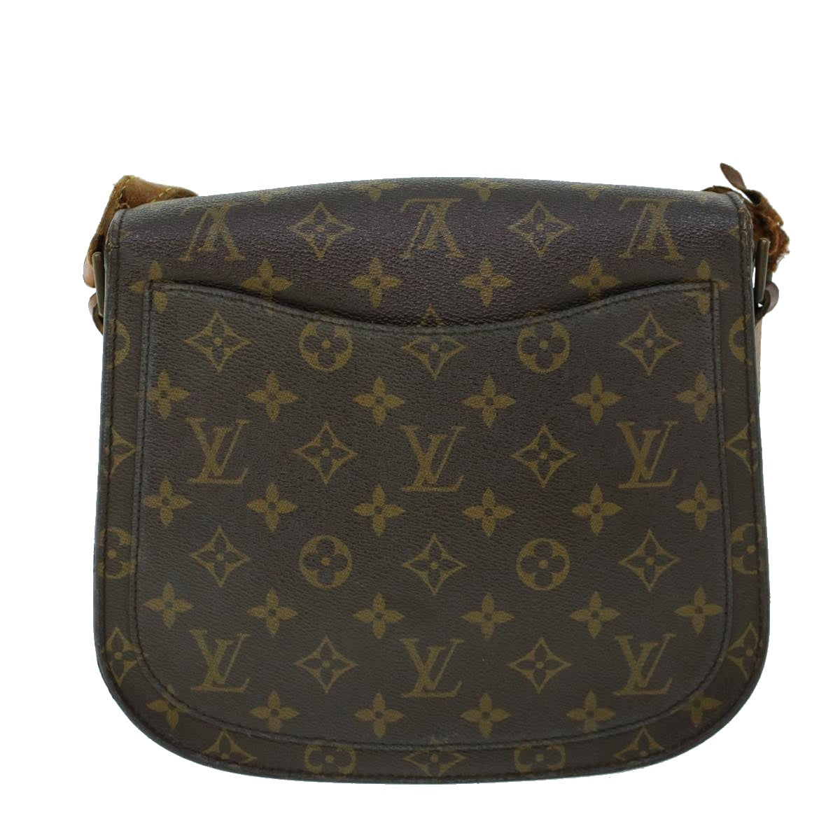 LOUIS VUITTON Monogram Saint Cloud GM Shoulder Bag M51242 LV Auth 53111