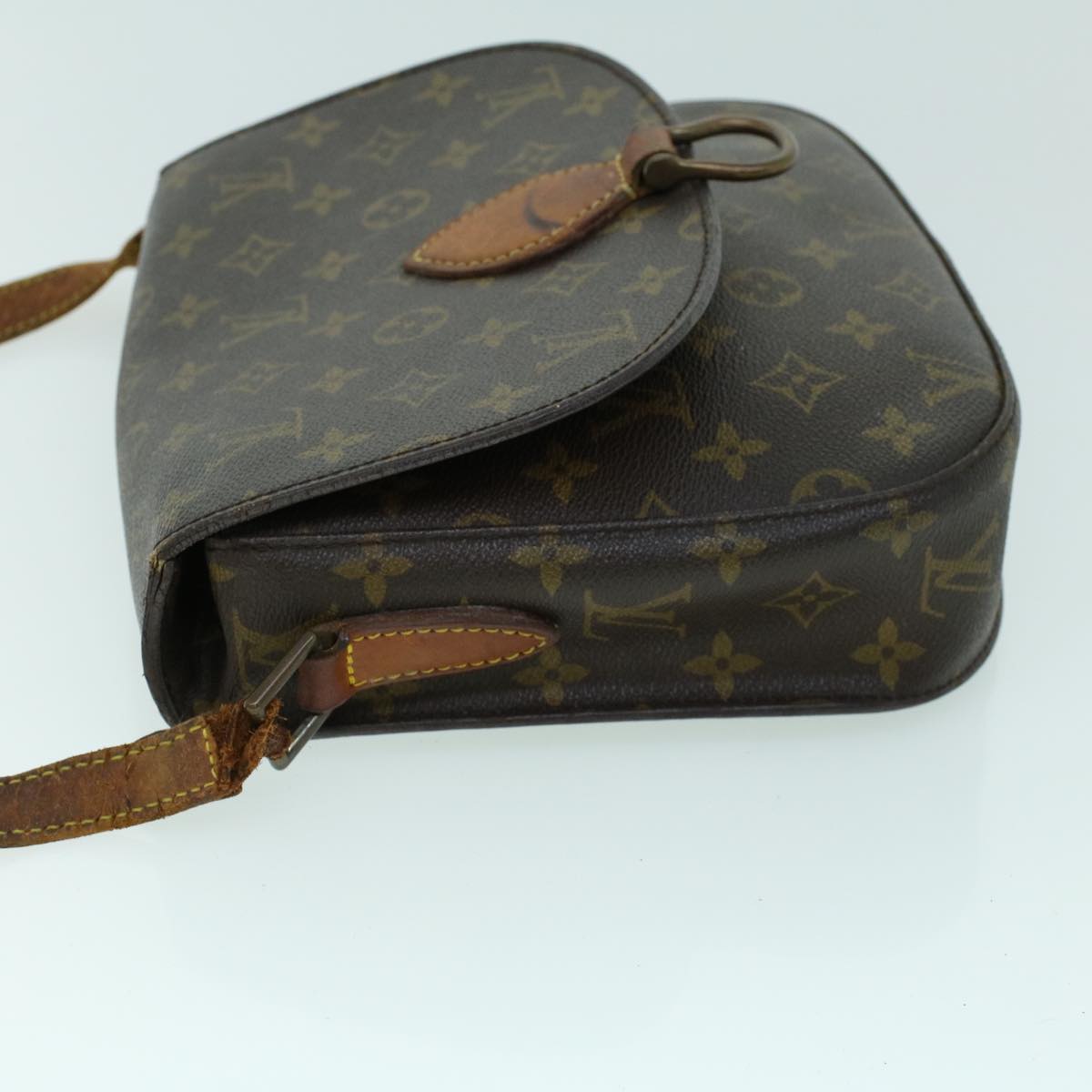 LOUIS VUITTON Monogram Saint Cloud GM Shoulder Bag M51242 LV Auth 53111