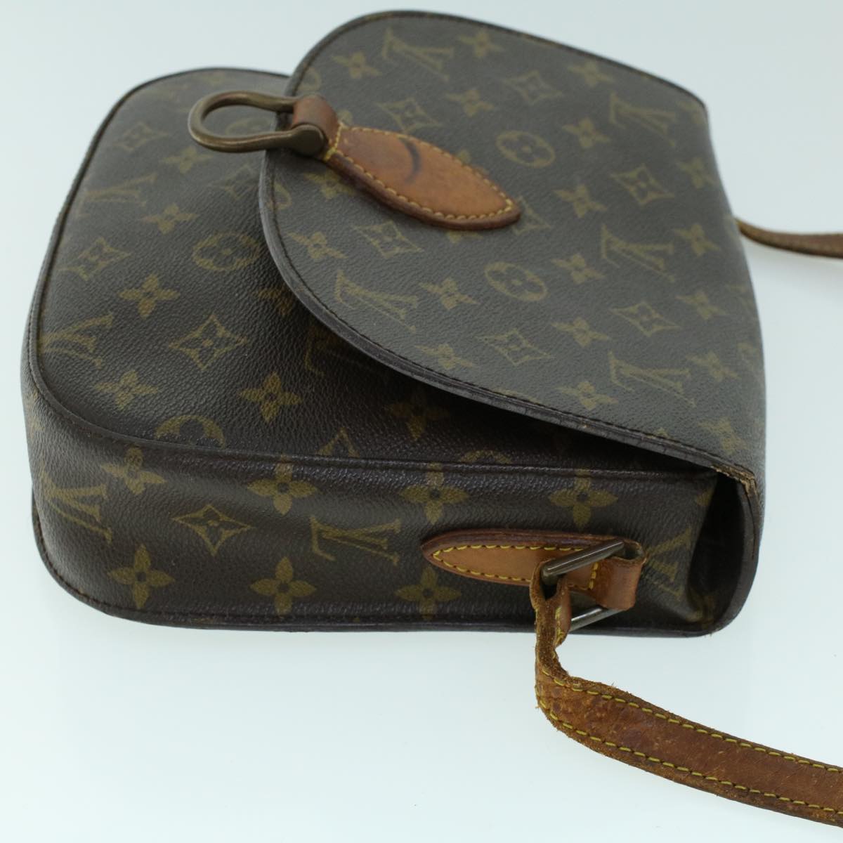 LOUIS VUITTON Monogram Saint Cloud GM Shoulder Bag M51242 LV Auth 53111