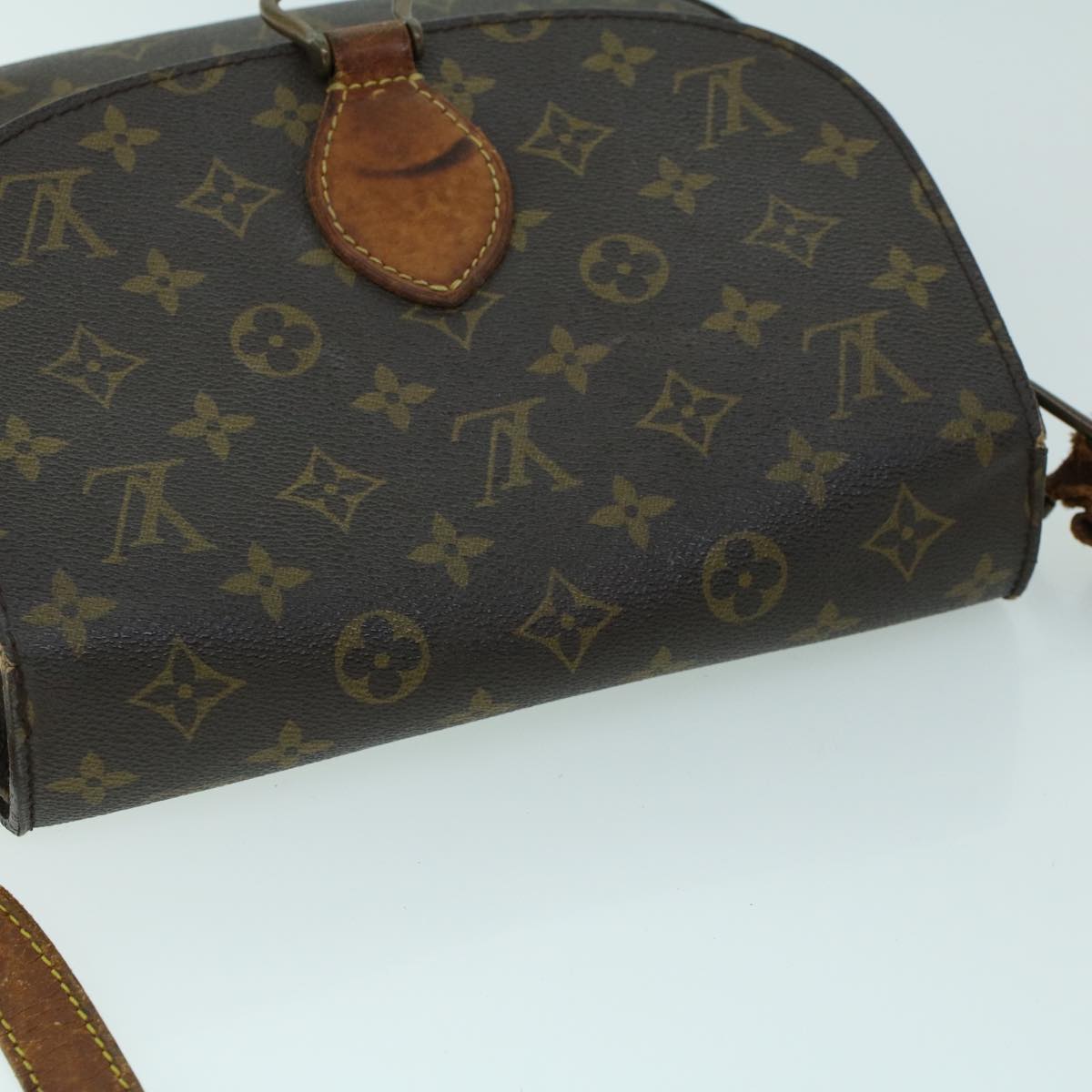 LOUIS VUITTON Monogram Saint Cloud GM Shoulder Bag M51242 LV Auth 53111