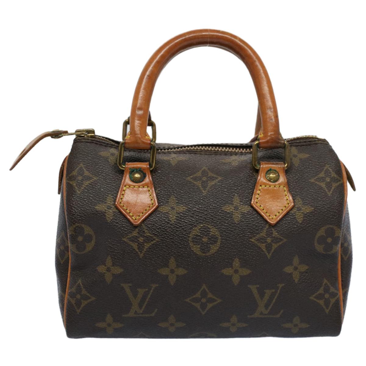 LOUIS VUITTON Monogram Mini Speedy Bandouliere Japon 88 Bag M99014 Auth 53116