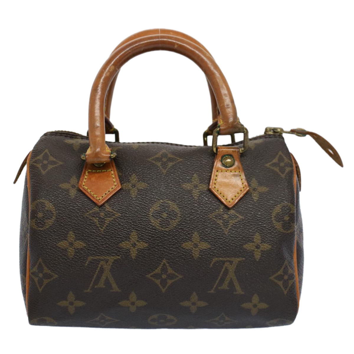 LOUIS VUITTON Monogram Mini Speedy Bandouliere Japon 88 Bag M99014 Auth 53116