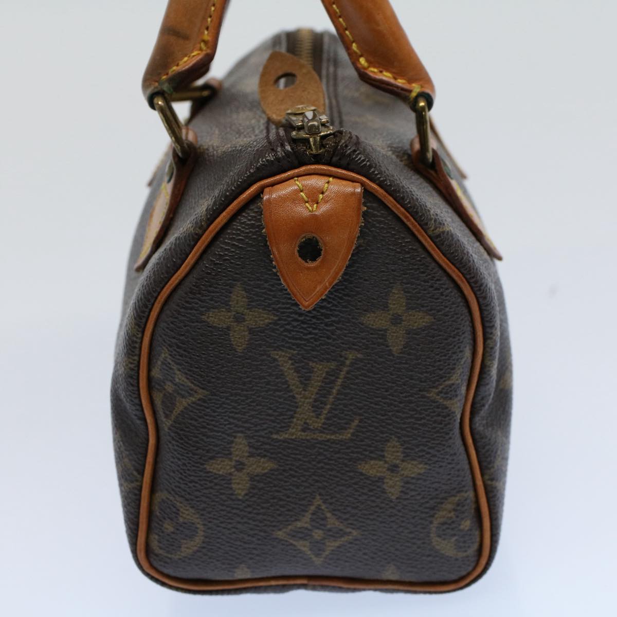 LOUIS VUITTON Monogram Mini Speedy Bandouliere Japon 88 Bag M99014 Auth 53116