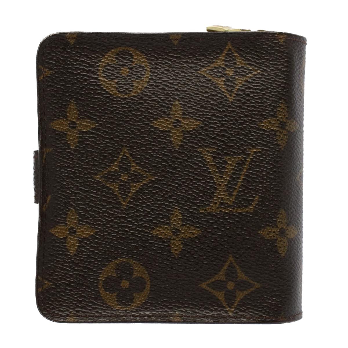 LOUIS VUITTON Monogram Compact Zip Wallet M61667 LV Auth 53117 - 0