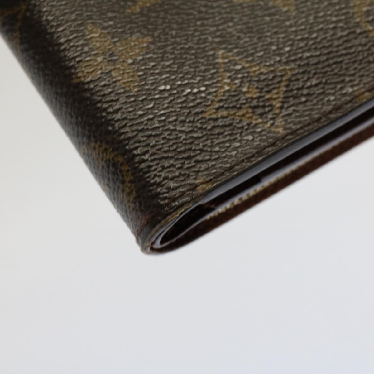 LOUIS VUITTON Monogram Compact Zip Wallet M61667 LV Auth 53117