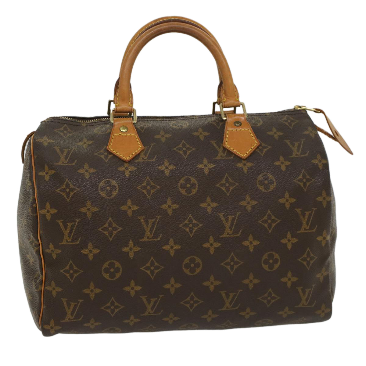 LOUIS VUITTON Monogram Speedy 30 Hand Bag M41526 LV Auth 53128