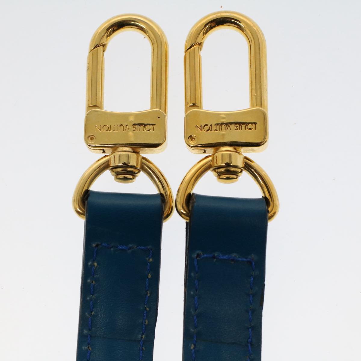 LOUIS VUITTON Epi Adjustable Shoulder Strap 35.8""-42.9"" Blue LV Auth 53130