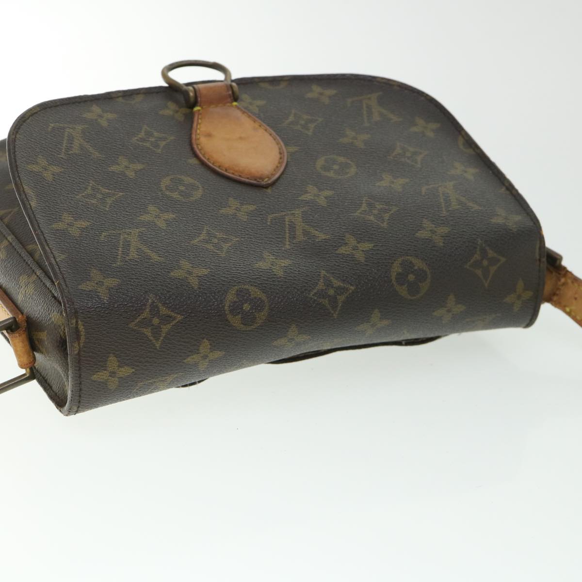 LOUIS VUITTON Monogram Saint Cloud GM Shoulder Bag M51242 LV Auth 53139