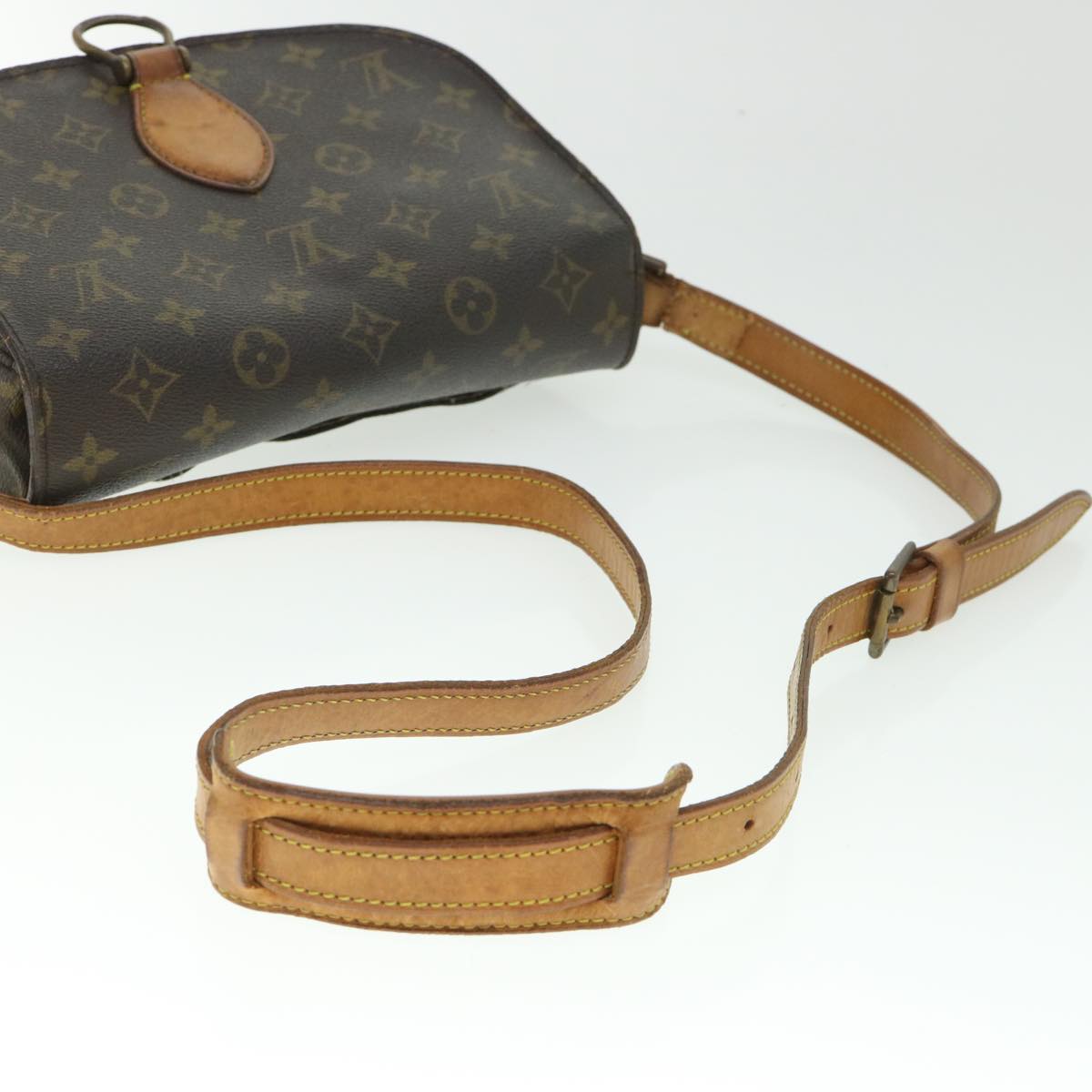 LOUIS VUITTON Monogram Saint Cloud GM Shoulder Bag M51242 LV Auth 53139