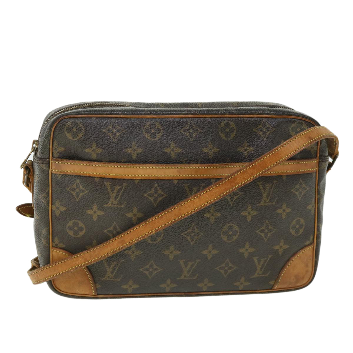 LOUIS VUITTON Monogram Trocadero 30 Shoulder Bag M51272 LV Auth 53140