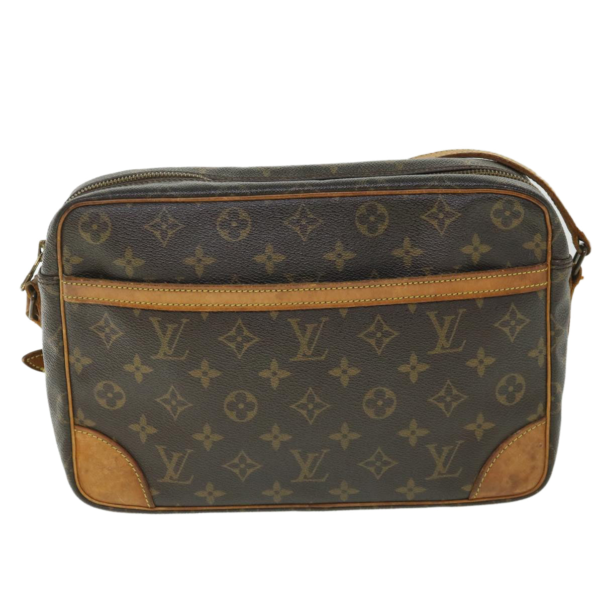 LOUIS VUITTON Monogram Trocadero 30 Shoulder Bag M51272 LV Auth 53140