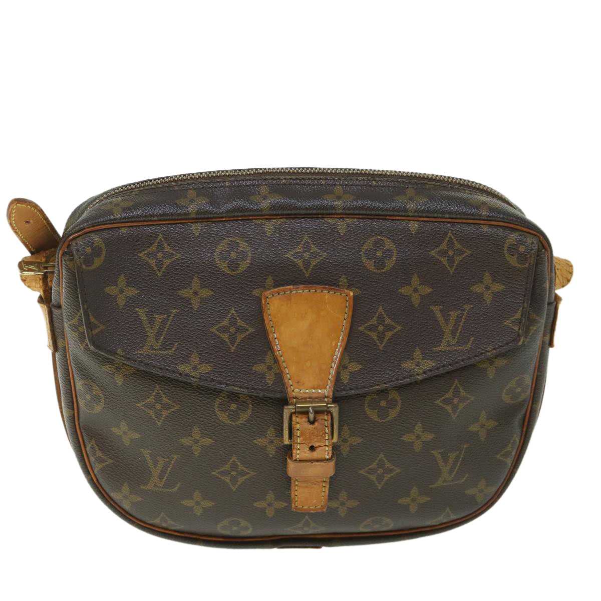 LOUIS VUITTON Monogram Jeune Fille MM Shoulder Bag M51226 LV Auth 53141