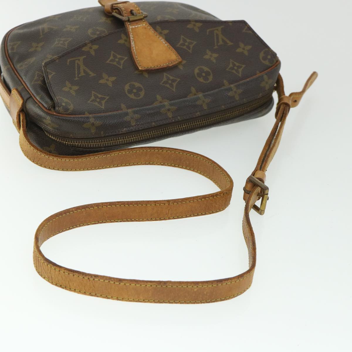 LOUIS VUITTON Monogram Jeune Fille MM Shoulder Bag M51226 LV Auth 53141