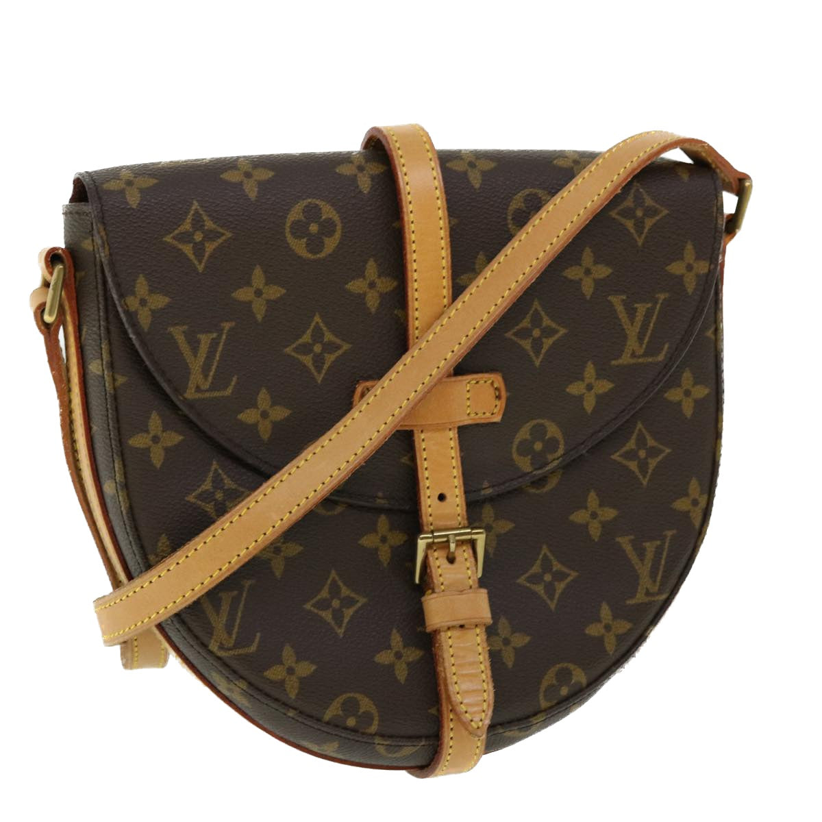 LOUIS VUITTON Monogram Chantilly MM Shoulder Bag M51233 LV Auth 53177