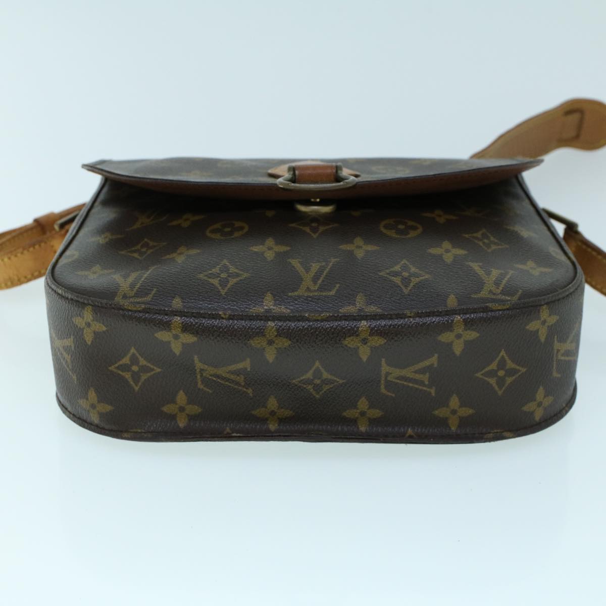 LOUIS VUITTON Monogram Saint Cloud GM Shoulder Bag M51242 LV Auth 53178