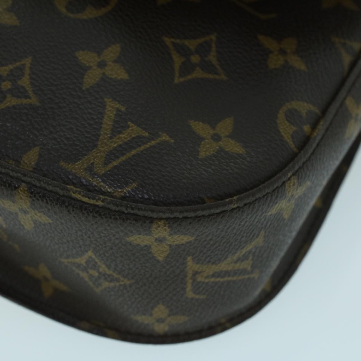 LOUIS VUITTON Monogram Saint Cloud GM Shoulder Bag M51242 LV Auth 53178