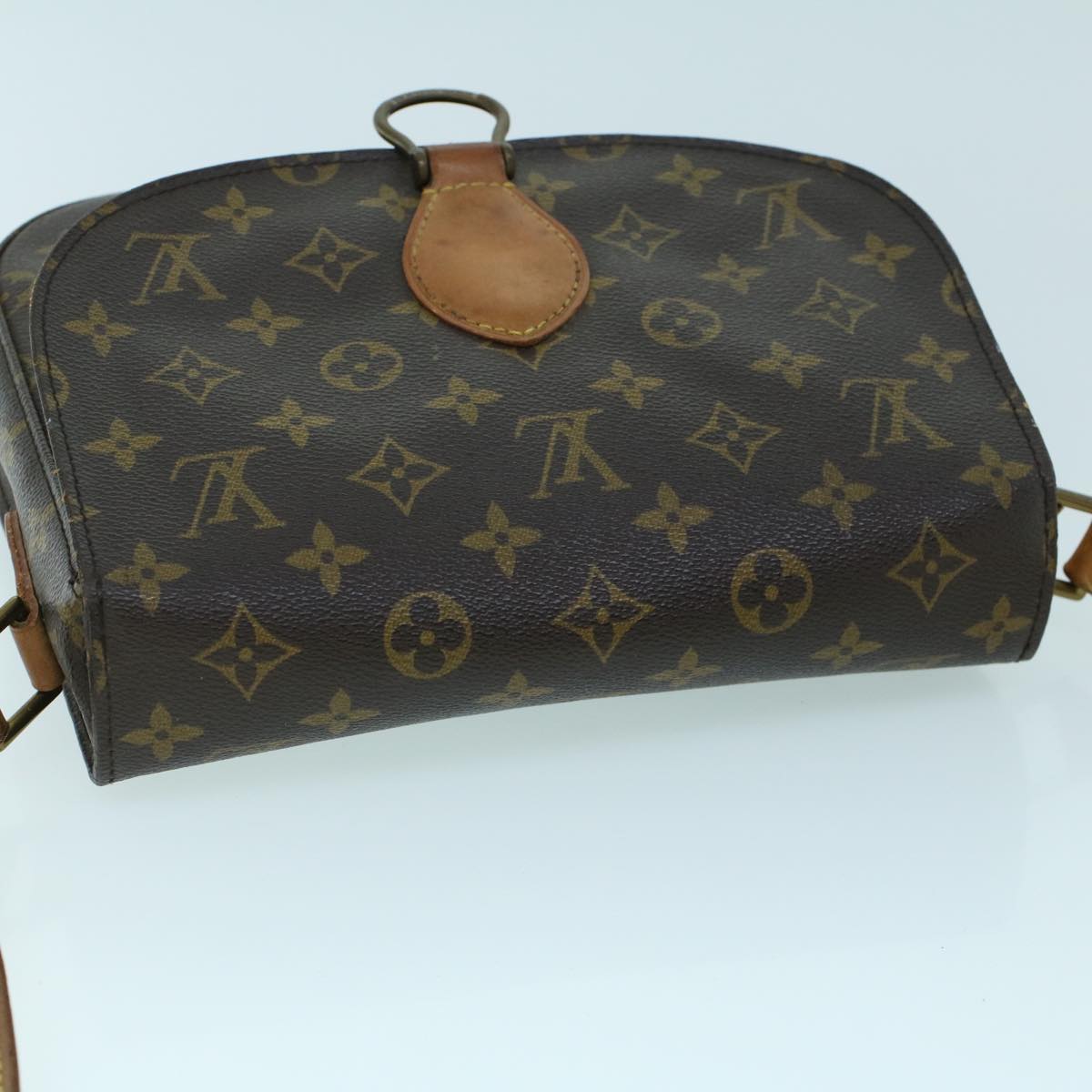 LOUIS VUITTON Monogram Saint Cloud GM Shoulder Bag M51242 LV Auth 53178