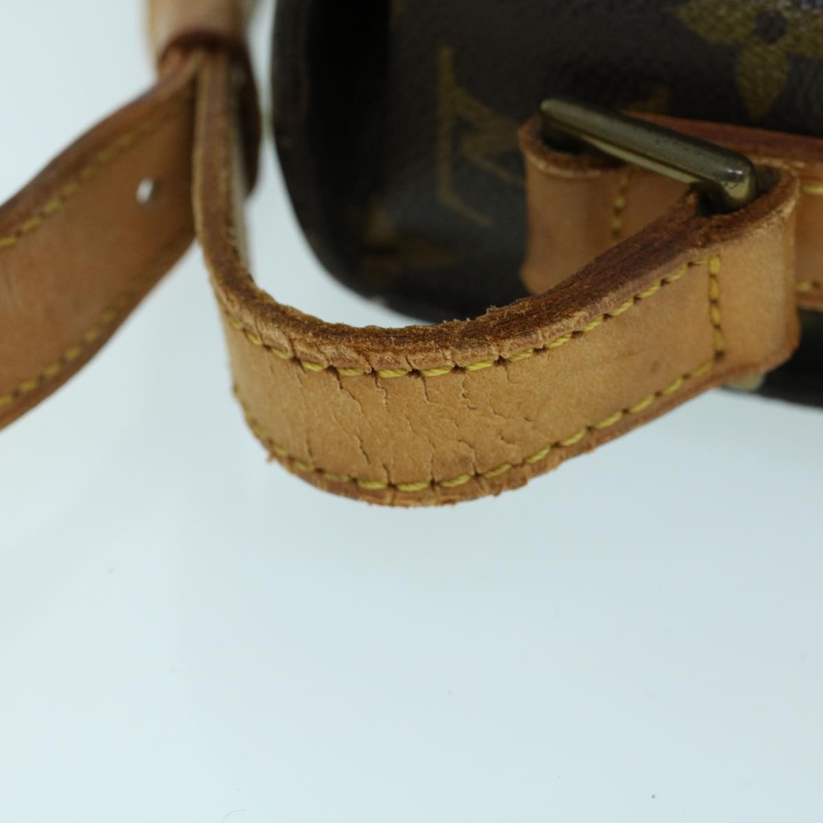 LOUIS VUITTON Monogram Saint Cloud GM Shoulder Bag M51242 LV Auth 53178