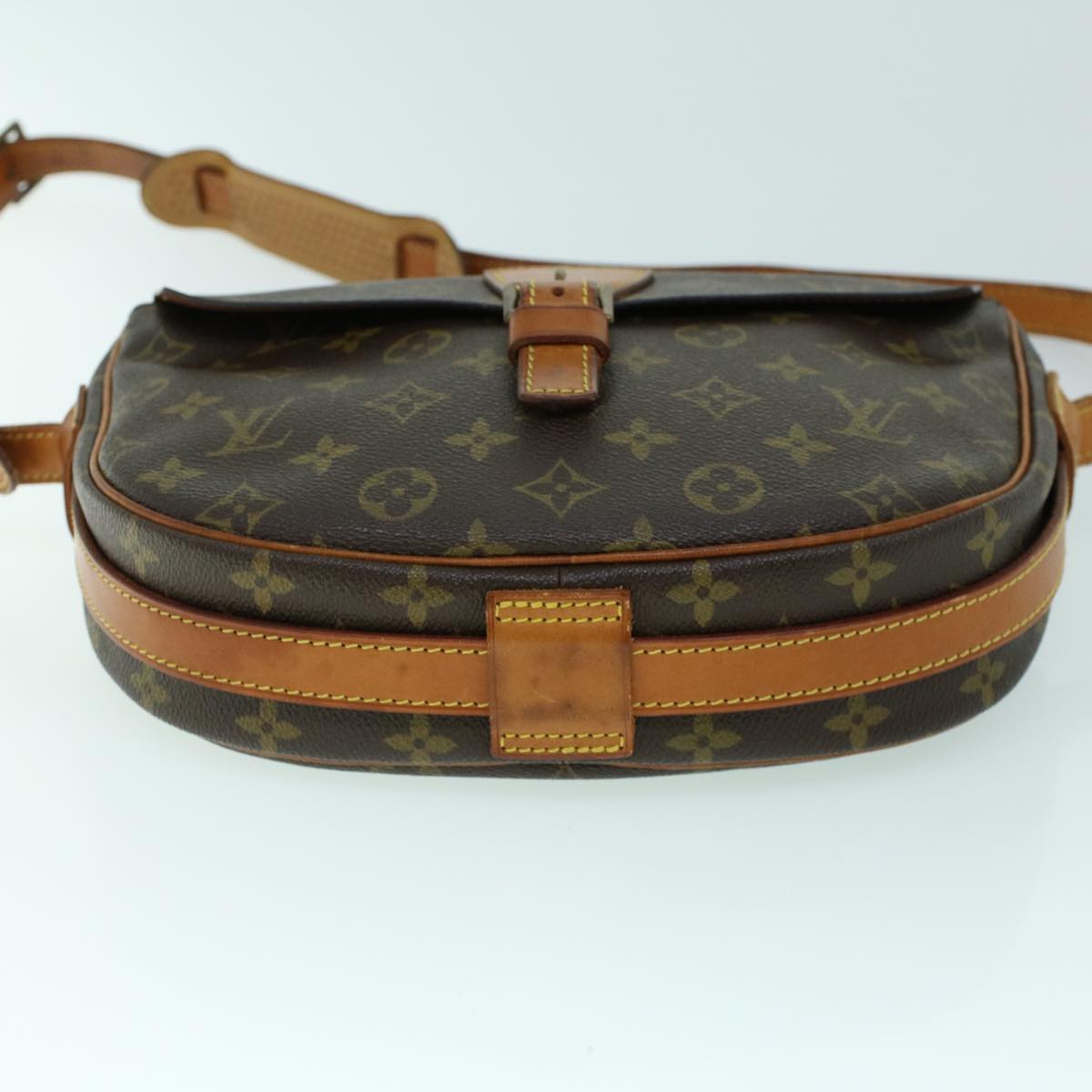 LOUIS VUITTON Monogram Jeune Fille MM Shoulder Bag Vintage M51226 LV Auth 53180