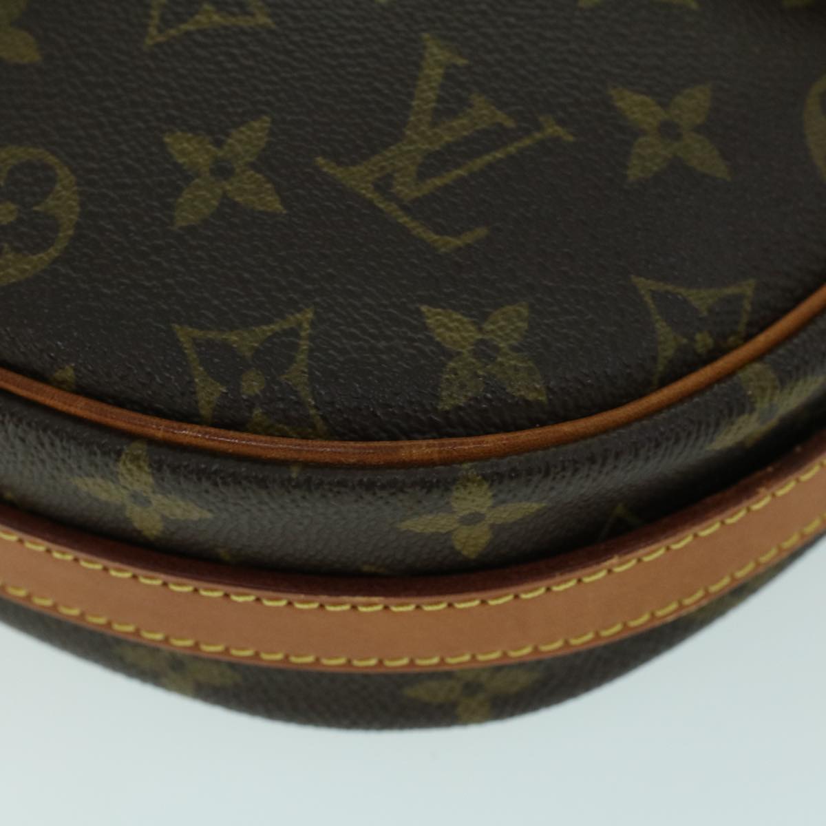 LOUIS VUITTON Monogram Jeune Fille MM Shoulder Bag Vintage M51226 LV Auth 53180