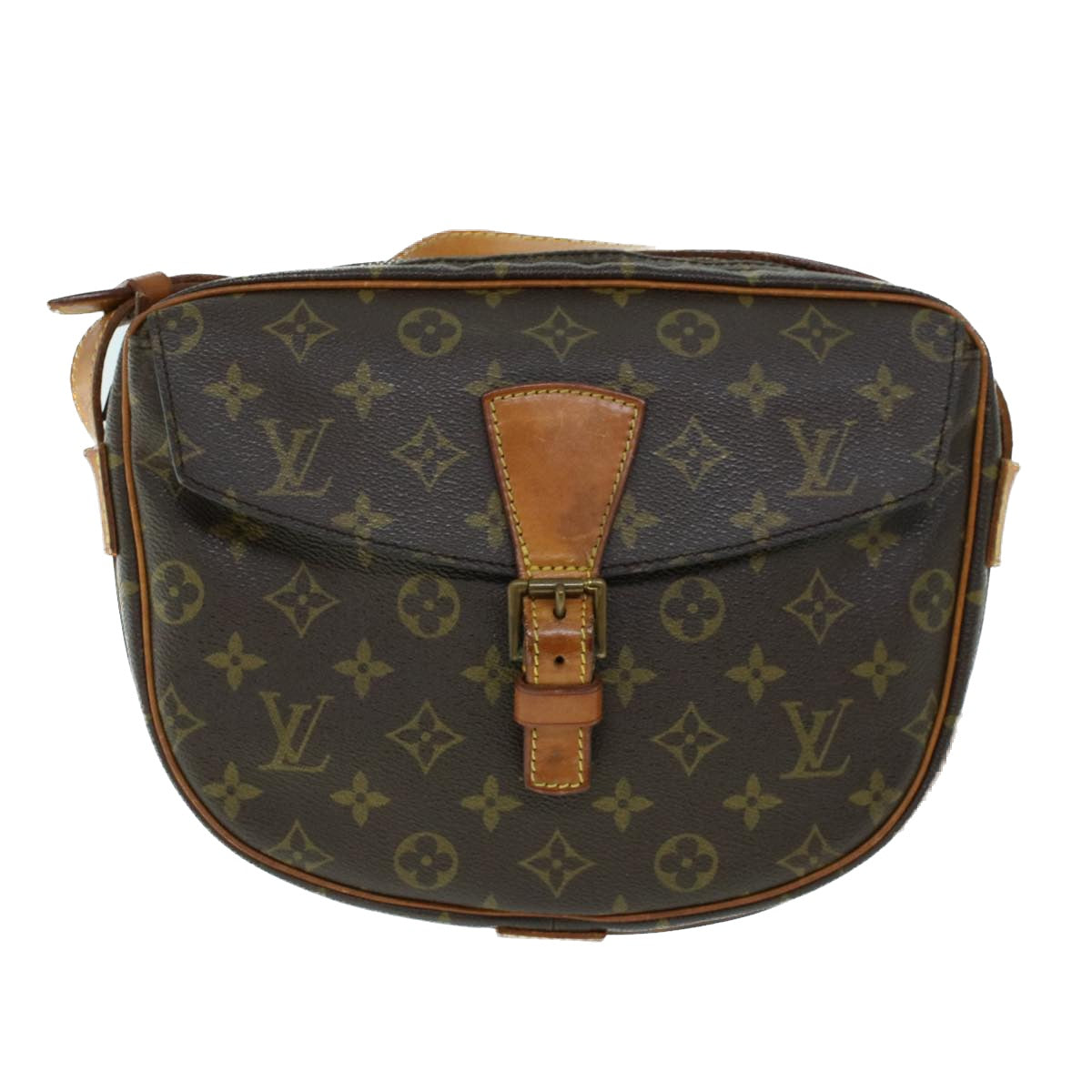 LOUIS VUITTON Monogram Jeune Fille MM Shoulder Bag Vintage M51226 LV Auth 53180