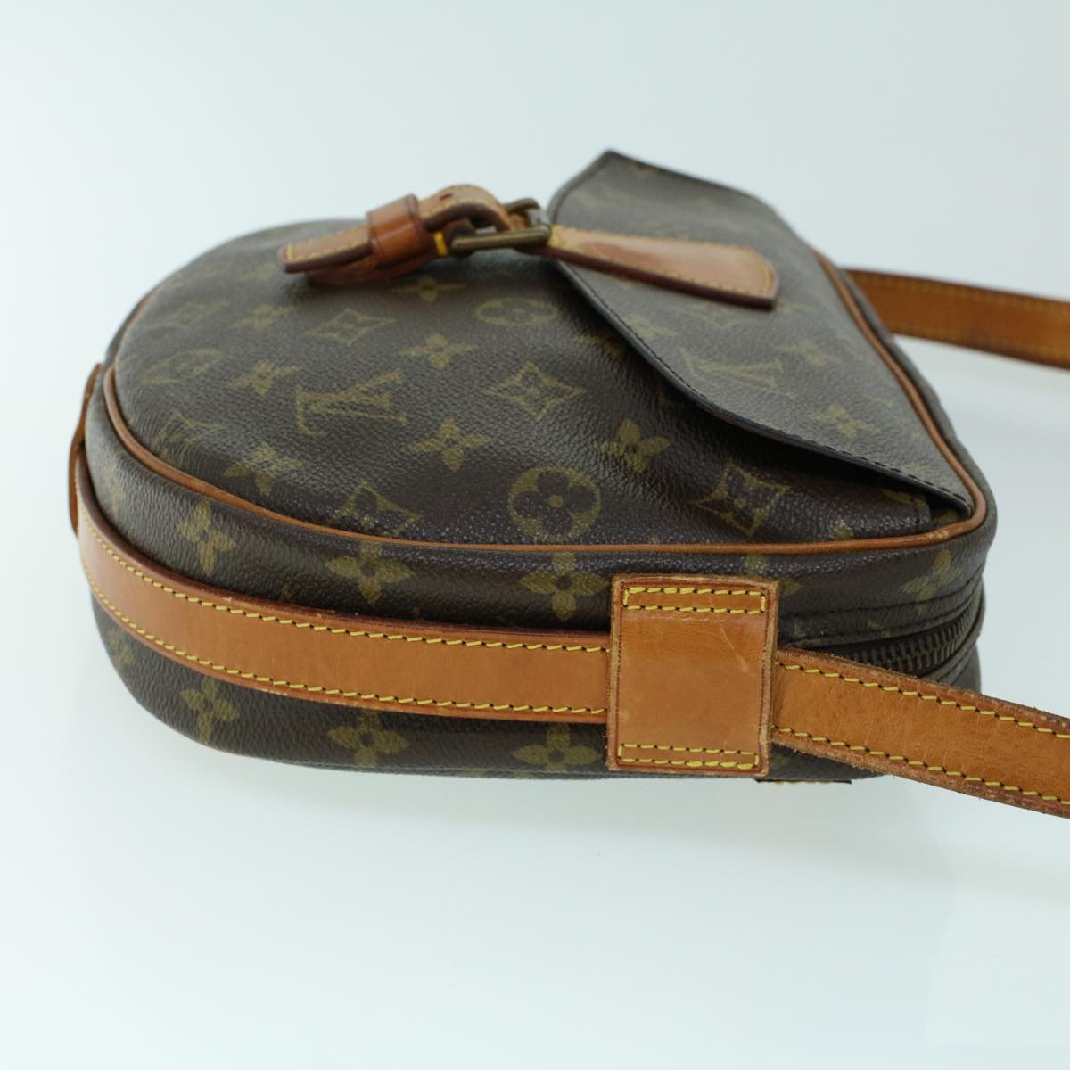 LOUIS VUITTON Monogram Jeune Fille MM Shoulder Bag Vintage M51226 LV Auth 53180