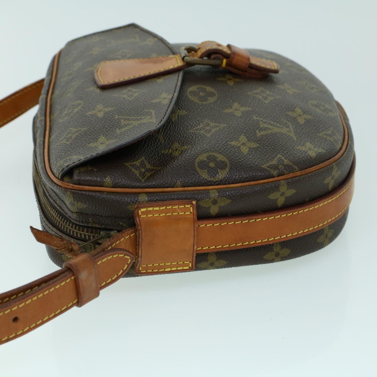 LOUIS VUITTON Monogram Jeune Fille MM Shoulder Bag Vintage M51226 LV Auth 53180