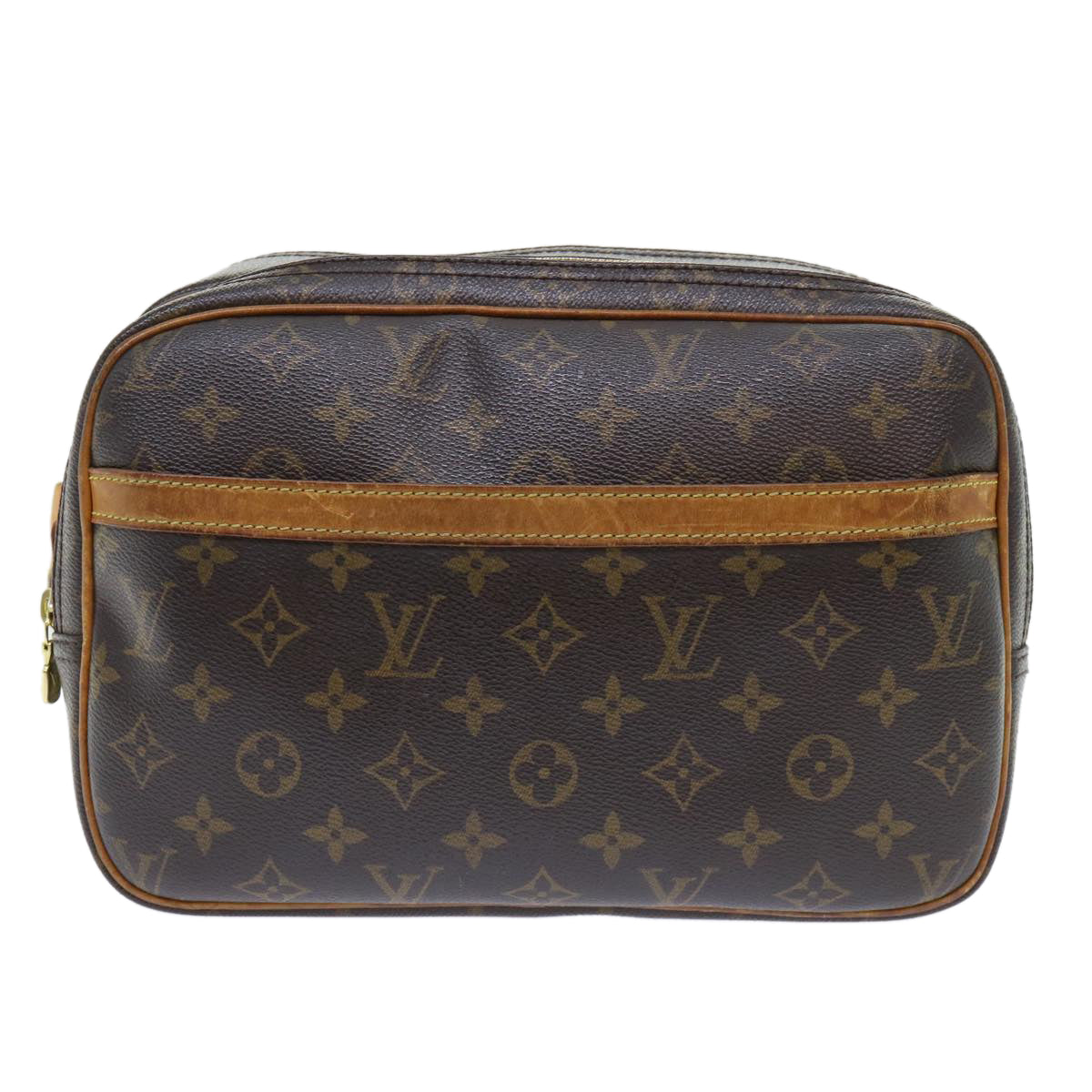 LOUIS VUITTON Monogram Reporter PM Shoulder Bag M45254 LV Auth 53182