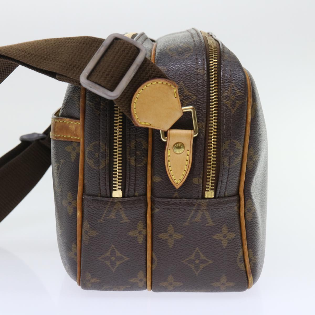 LOUIS VUITTON Monogram Reporter PM Shoulder Bag M45254 LV Auth 53182