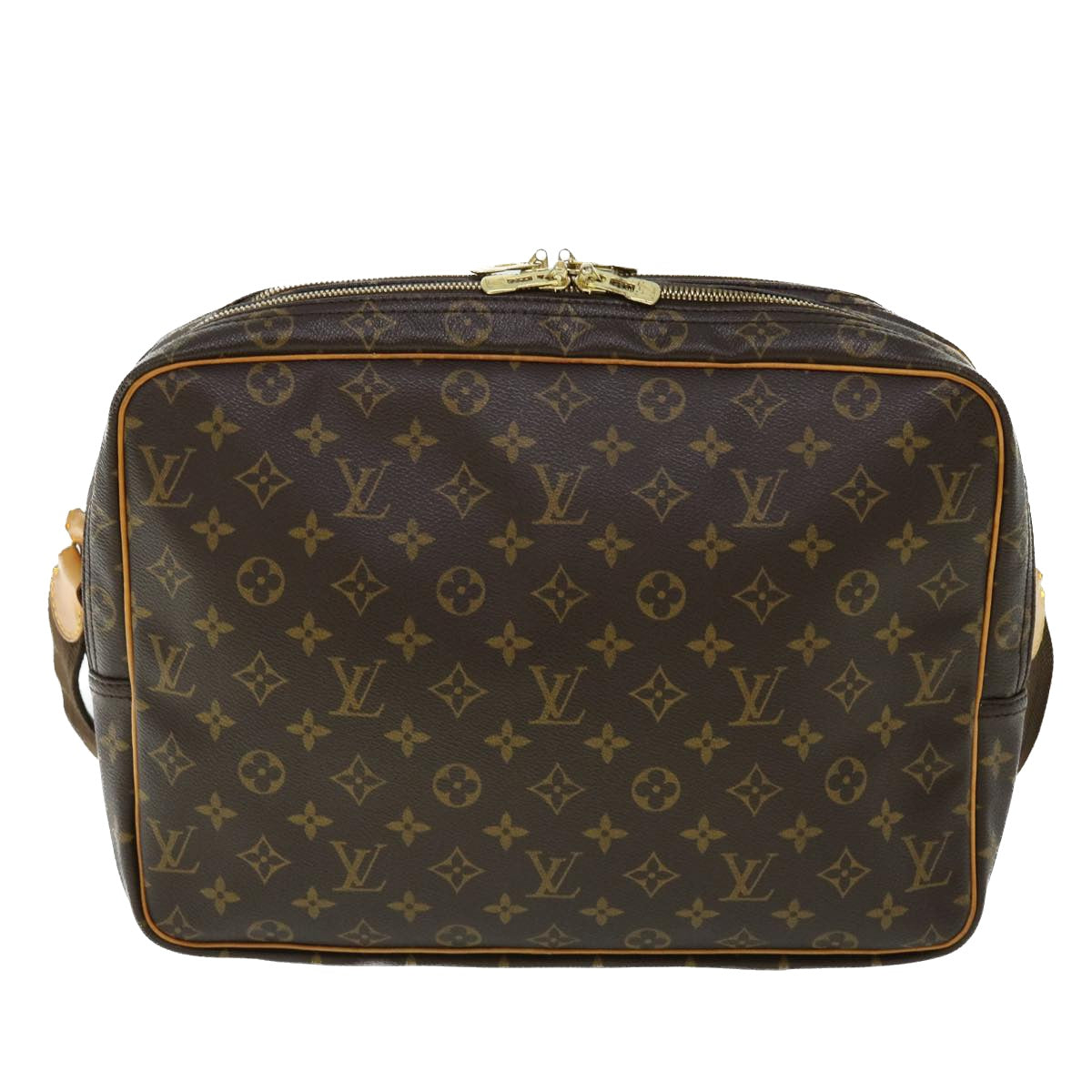 LOUIS VUITTON Monogram Reporter GM Shoulder Bag M45252 LV Auth 53183