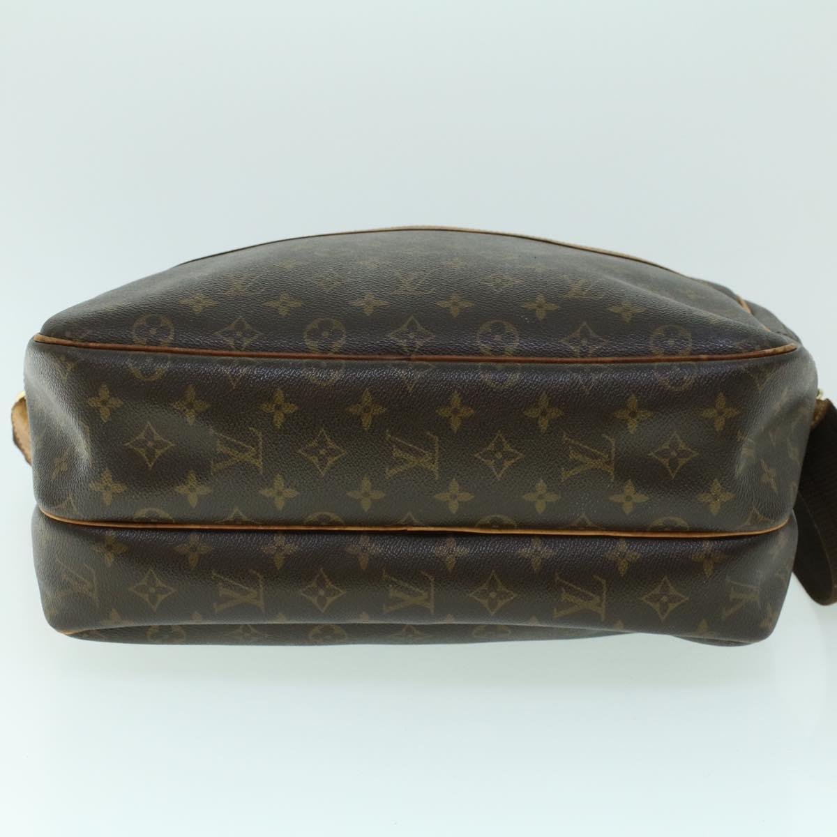 LOUIS VUITTON Monogram Reporter GM Shoulder Bag M45252 LV Auth 53184