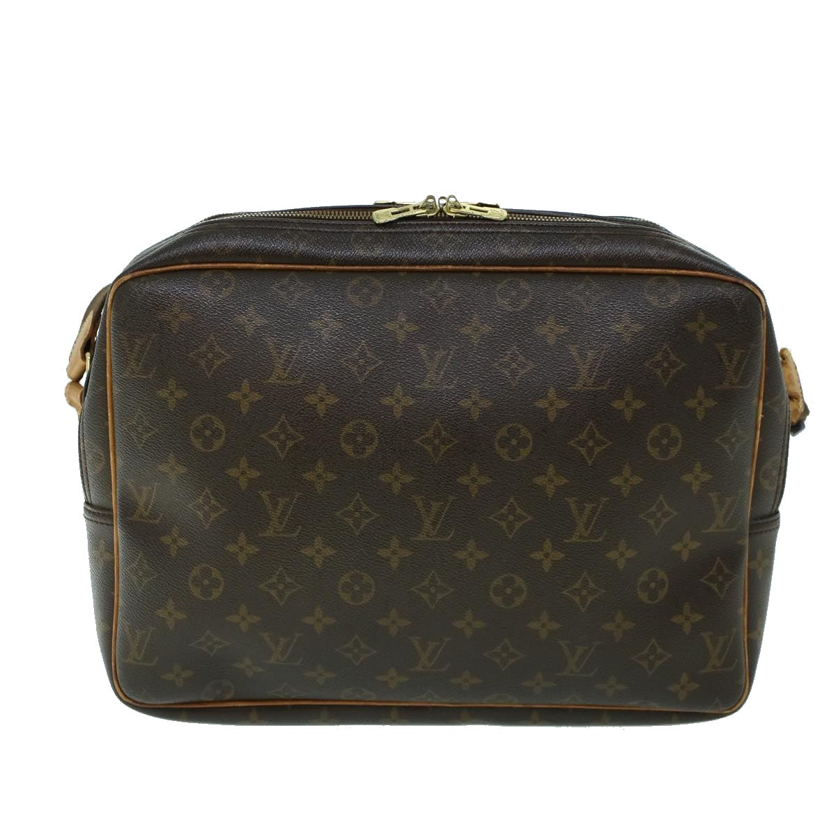 LOUIS VUITTON Monogram Reporter GM Shoulder Bag M45252 LV Auth 53184