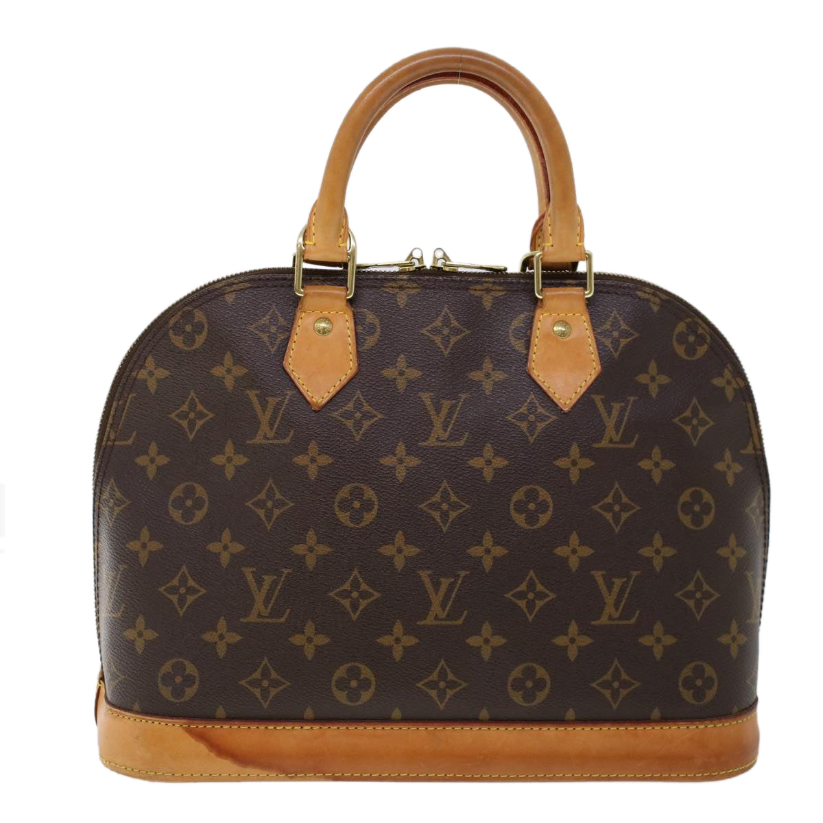 LOUIS VUITTON Monogram Alma Hand Bag M51130 LV Auth 53187