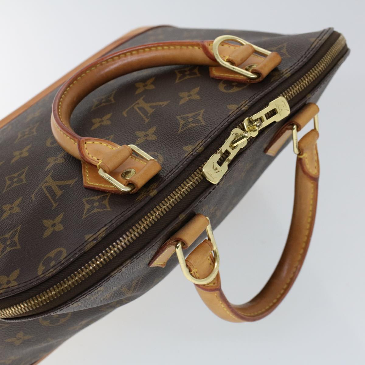 LOUIS VUITTON Monogram Alma Hand Bag M51130 LV Auth 53187