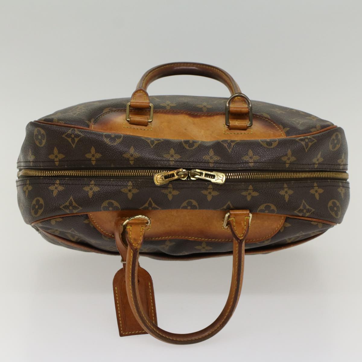 LOUIS VUITTON Monogram Deauville Hand Bag M47270 LV Auth 53189